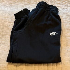 Nike Kids Dark Joggers with Logo